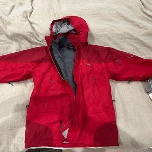 Men’s Outdoor Research Trio insulated ski jacket - brand new with tags. Small.